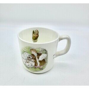 Vintage Wedgwood Beatrix Potter Mrs. Tiggy-Winkle Child's Mug 3"